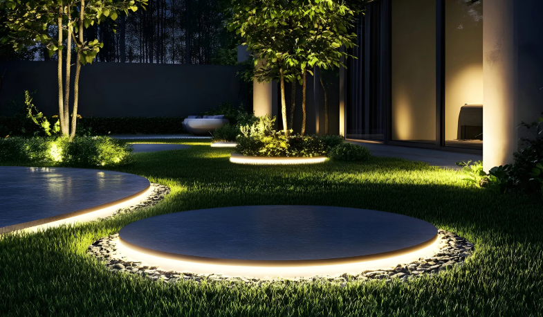 Landscape lighting by Perennial in Winchester, MA Landscape lighting by Perennial in Concord, MA Landscape lighting by Perennial in Lexington, MA Landscape lighting by Perennial in Andover, MA